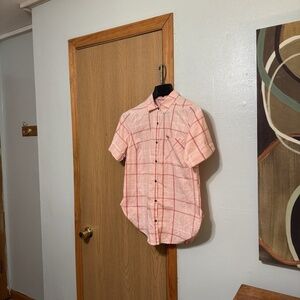 Columbia Medium Multi-Color w/Plaid Print Long Sleeve Button-Front Blouse - EUC